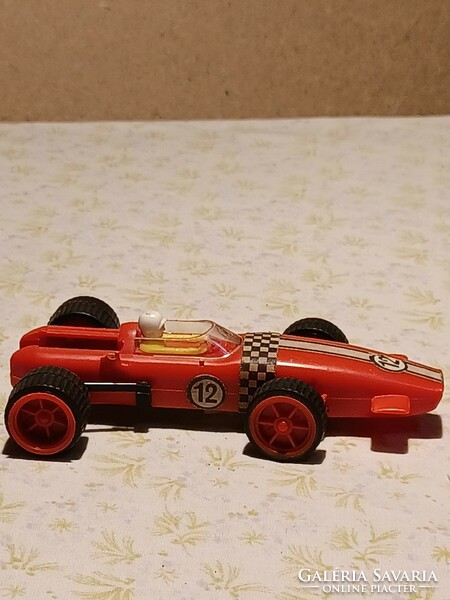 Retro toy racing car
