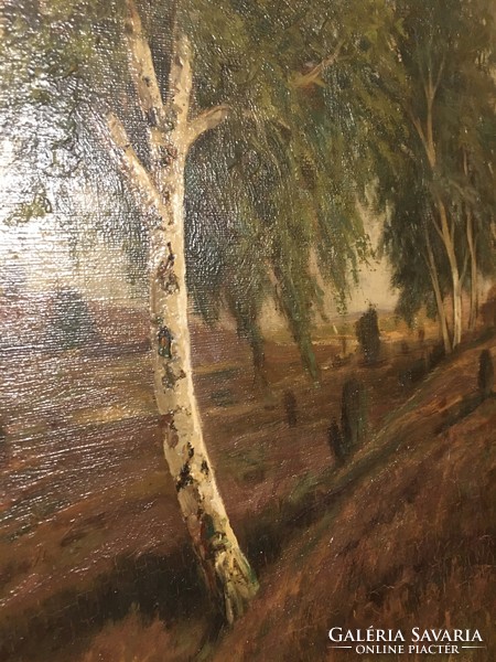 Arthur Ahrens oil painting