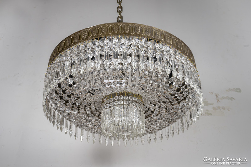 Crystal pendant ceiling light / chandelier