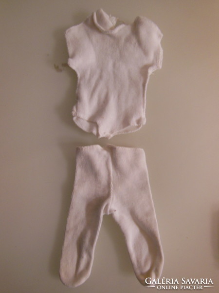 Baby clothes - 2 pcs - old - jumper 13 x 11 cm - pants 15 x 8 - cotton - also for decoration - perfect