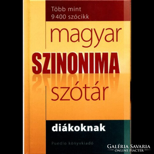 Hungarian thesaurus for students