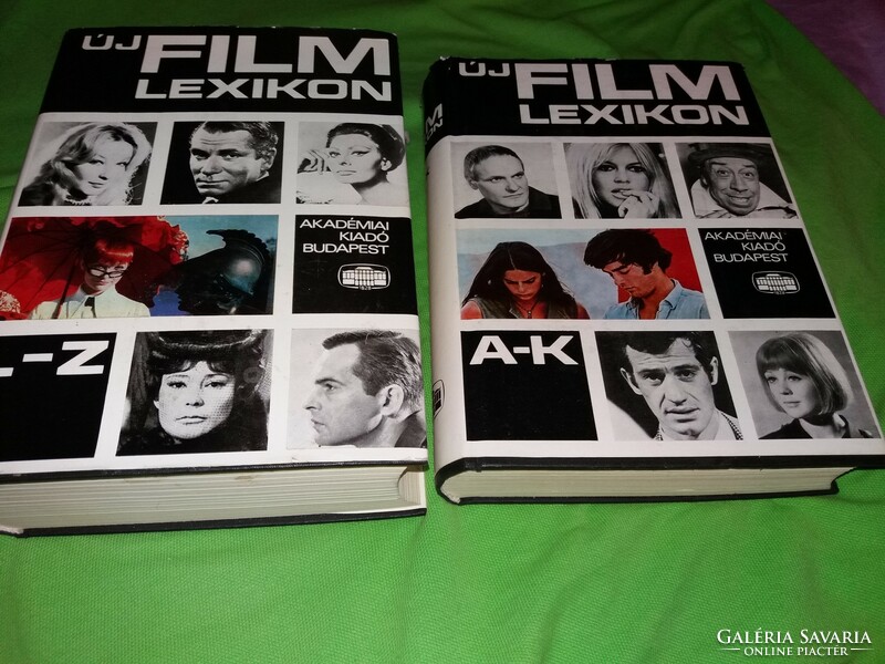 1978 Péter Ábel: new film lexicon i-ii. According to the pictures a-k/l-z, it is an academic publisher