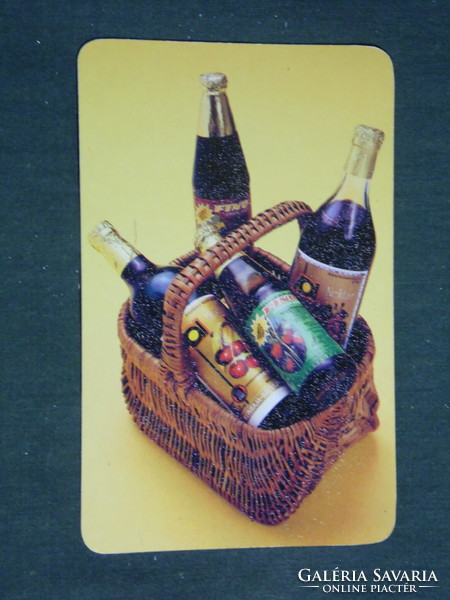 Card calendar, branch nectar syrup, branch kft, 1987, (3)