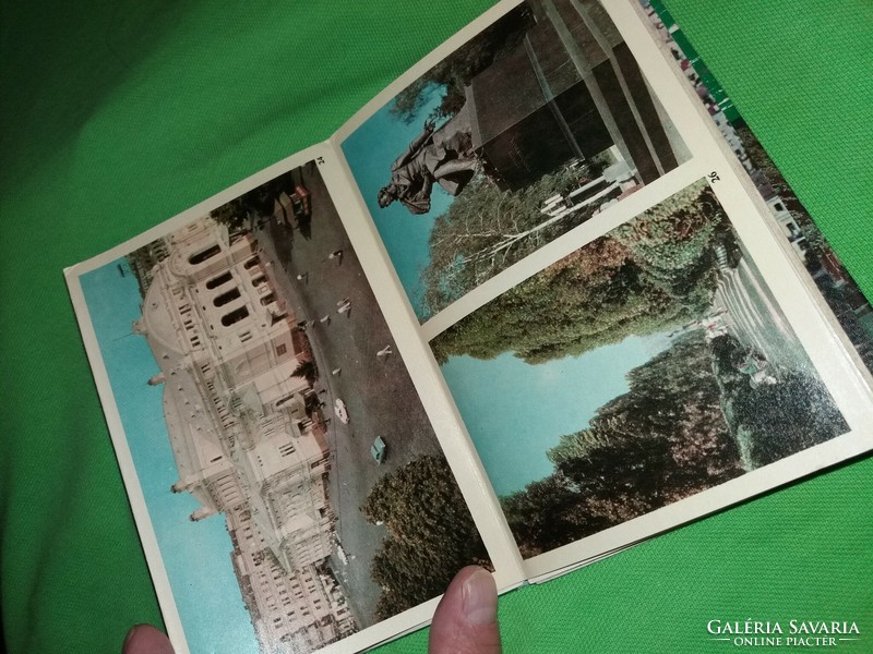 Régi CCCP - Ukrajna - KIJEV képes suvenírboltos könyv ahogyan már sohasem láthatjuk a képek szerint