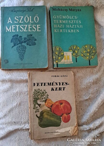 Gardening book collection 3 pcs.