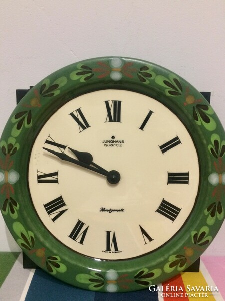 Ceramic wall clock-junghans
