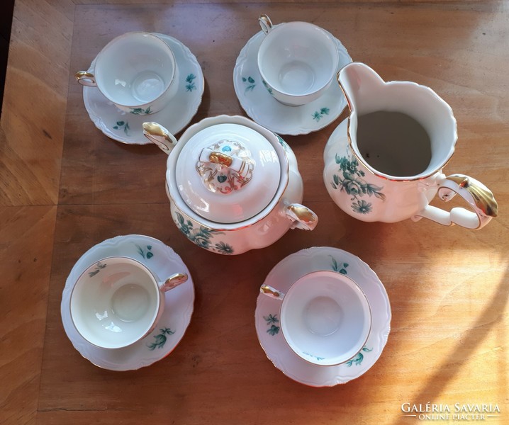 4 személyes Schönwald porcelán kávéskészlet