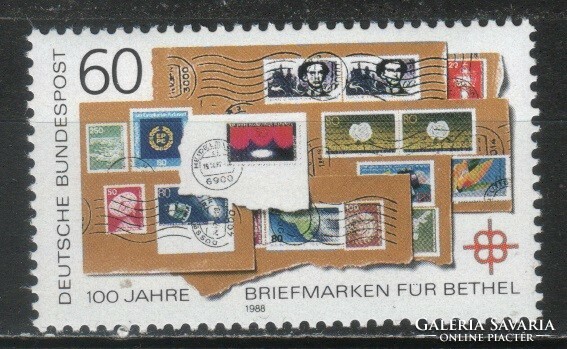 Postal clean bundes 1895 mi 1395 1.40 euros