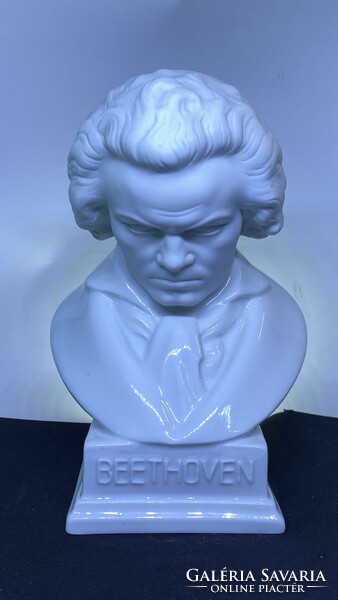 Beethoven Herend porcelain bust