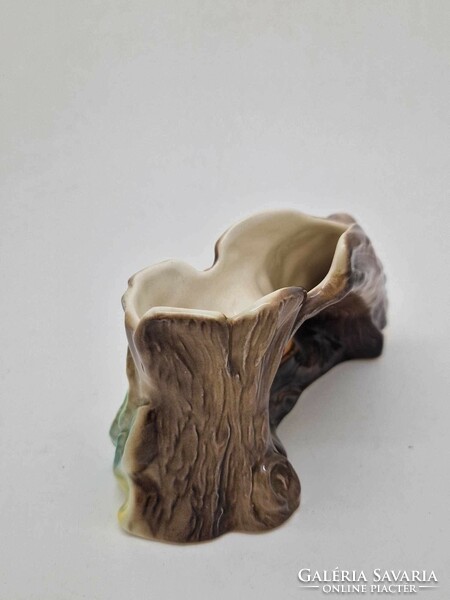 Hornsea angol porcelán kis váza őzikével 8cm