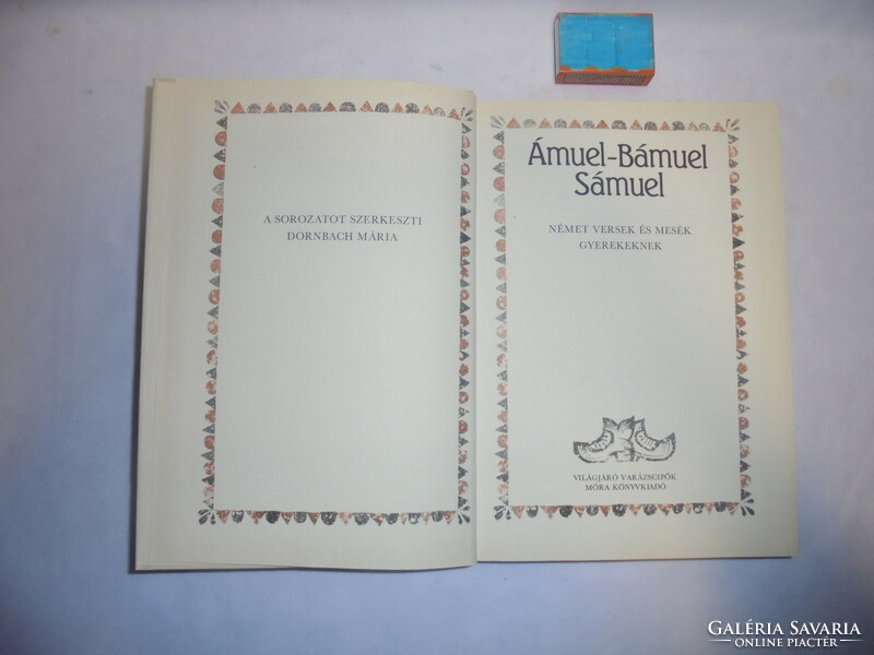 Ámuel-Bámuel Sámuel - 1985 - retro mesekönyv