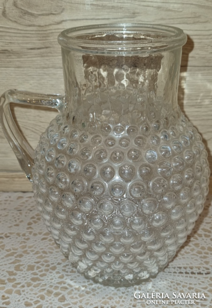 A big jug with bubbles
