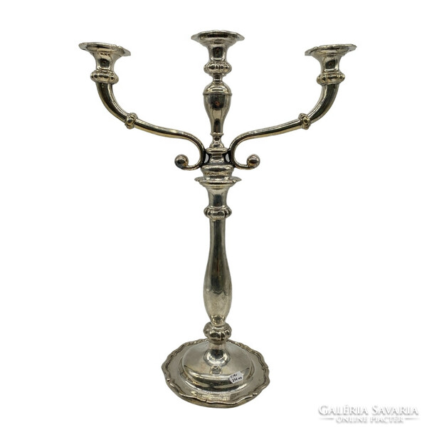 Silver candle holder trident 743.6 g ez00040