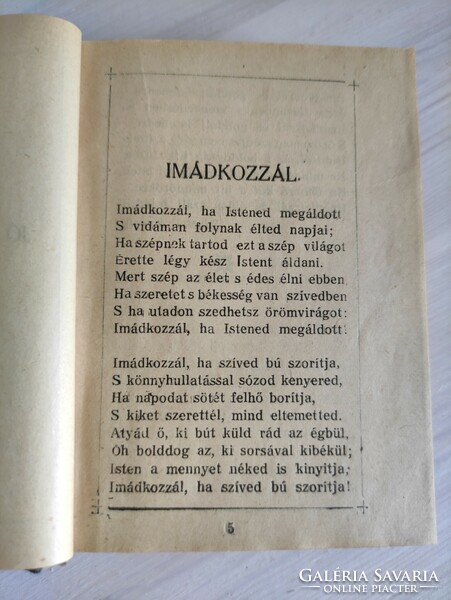 Prayer book for evangelical Christians dr. Sándor Raffai 1914. Published by the Lutheran deaconess Fébé