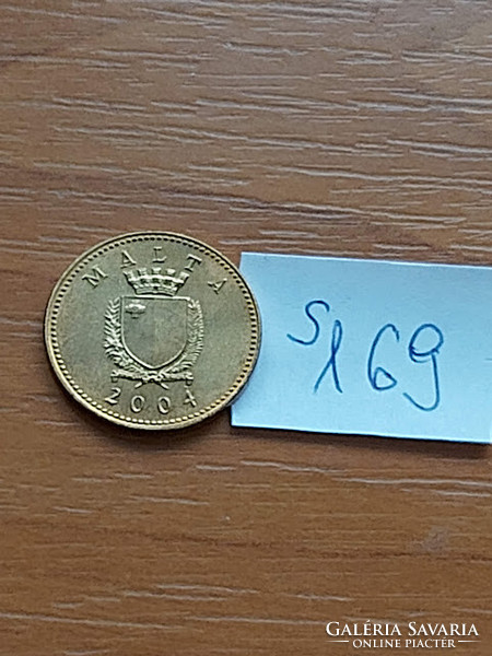Malta 1 cent 2004 nickel-brass s169