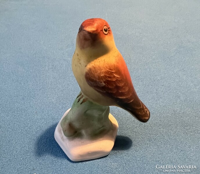 Beautiful porcelain bird, perhaps from Bodrogkeresztúr