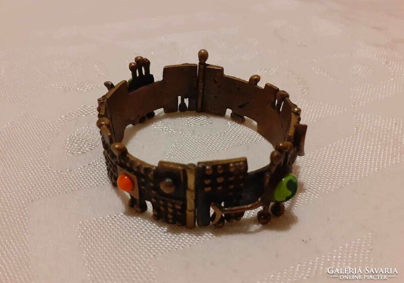 Bronze made by goldsmith József Péri? Bracelet