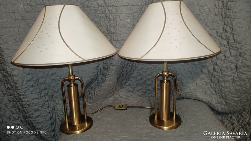 Half price! Bankamp leuhten arnberg marked pair of table lamps together