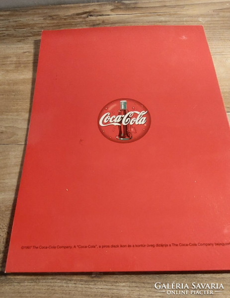 Coca - cola advertising folder, 1997. For rent coca - cola company