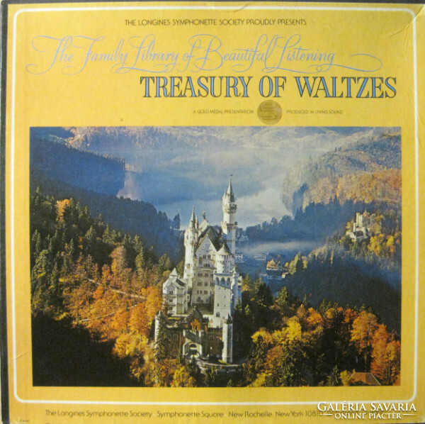 The Longines Symphonette Society - Treasury Of Waltzes (3xLP + Box)