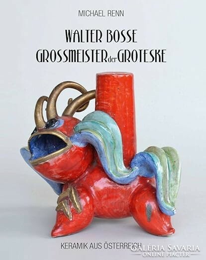Iconic series! Walter Bosse kerámia foo kutyája a wiener werkstätte kedvelőinek. ( modern art deco )