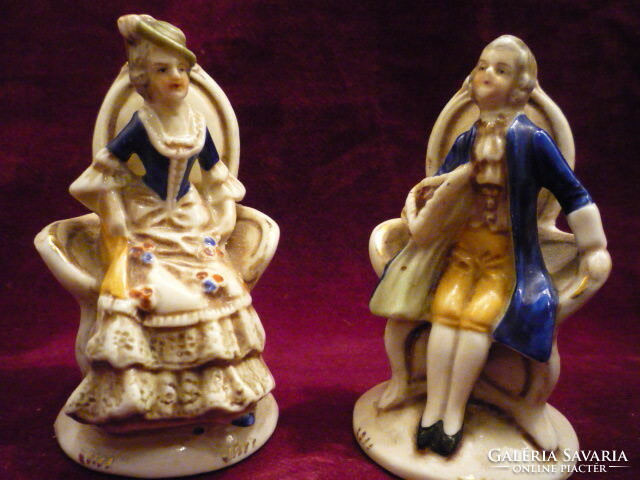 German porcelain rococo double figure