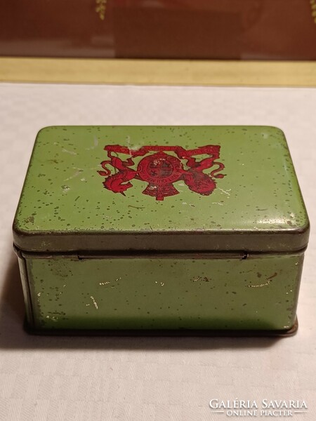 Old English tea box u.K.T. With signal