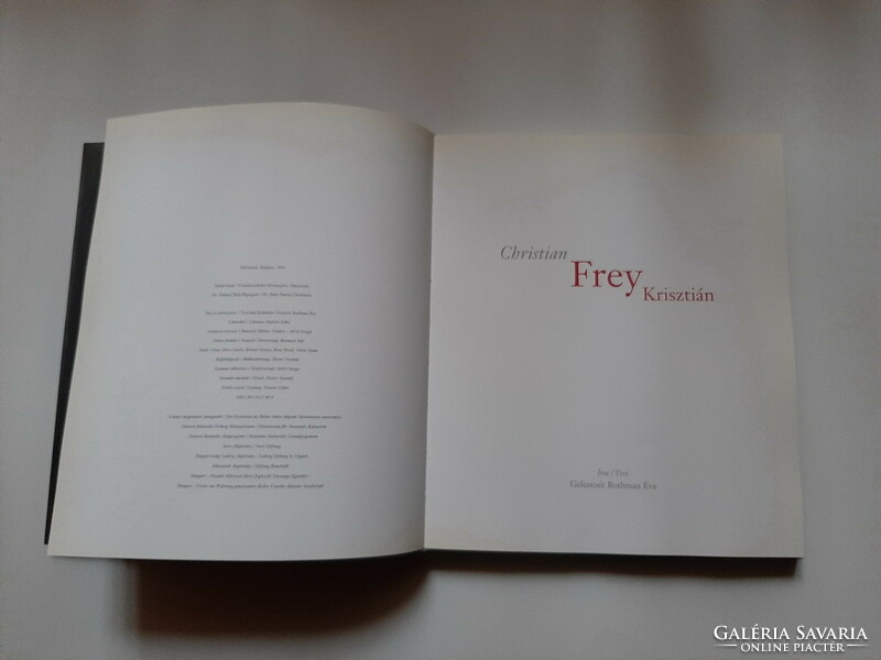 Christian Frey catalog, album