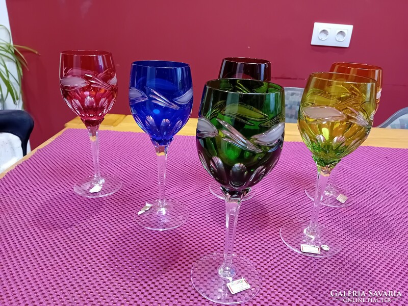Joska 6 cognac crystal glasses