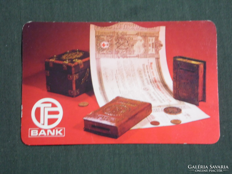 Kártyanaptár, OTP takarékpénztár bank, kötvény,  1991,   (3)