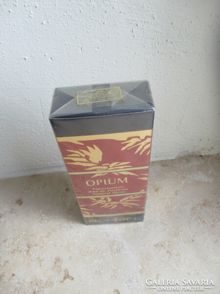 Vintage Yves Saint Laurent OPIUM Eau de Parüm 50 ml,bontatlan csomagolas