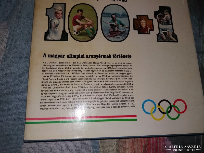 1976.Lukács-Spiš: the history of the Hungarian Olympic gold medals according to pictures sports publisher