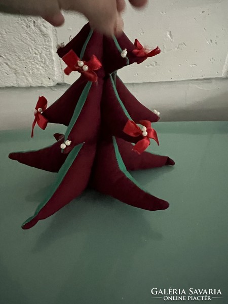 Handmade textile small size Christmas tree Christmas tree decoration