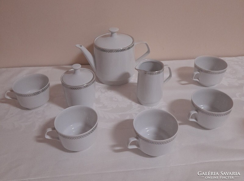 Colditz német porcelán teás készlet