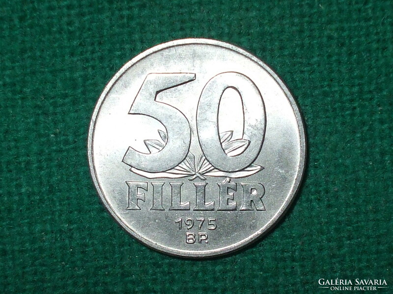 50 Filler 1975! It was not in circulation! It's bright!