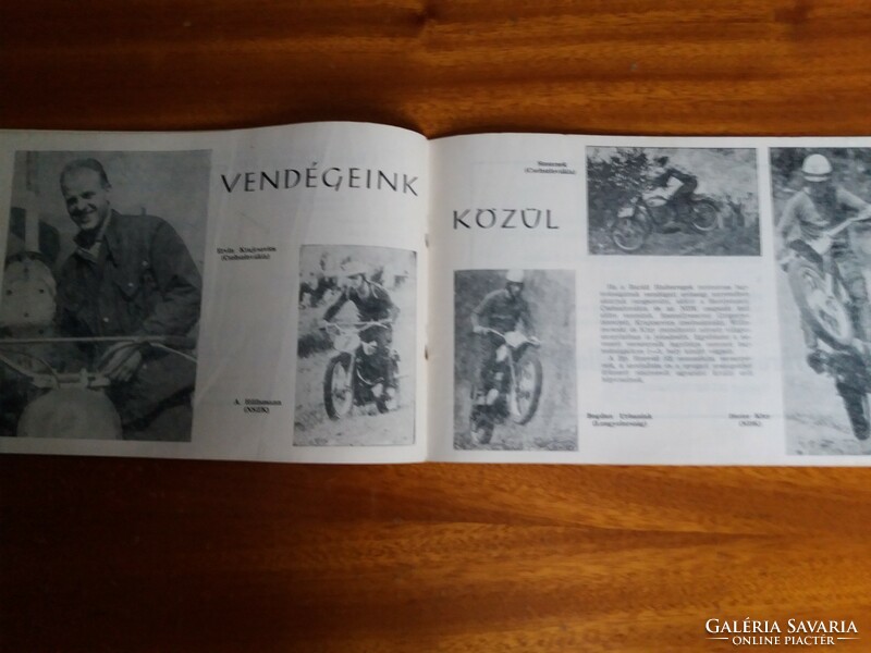 Baráti Hadseregek moto-cross bajnoksága és a Bp. Honvéd SE nemzetközi versenye 1964.