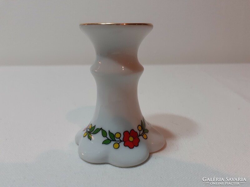 Kalocsa hand painted candle holder