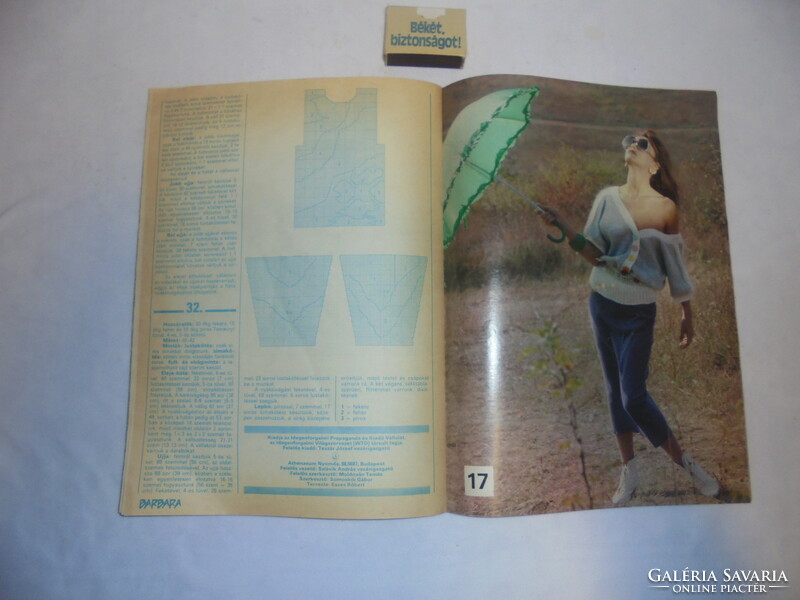 Moldován Kati: Barbara magazin, újság -1985 - 32 kötött modell