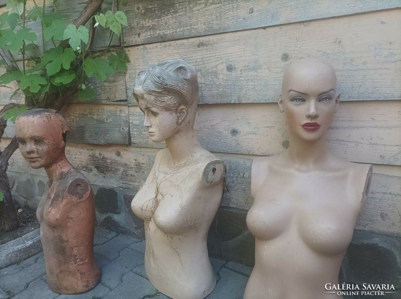 Antique mannequin dolls
