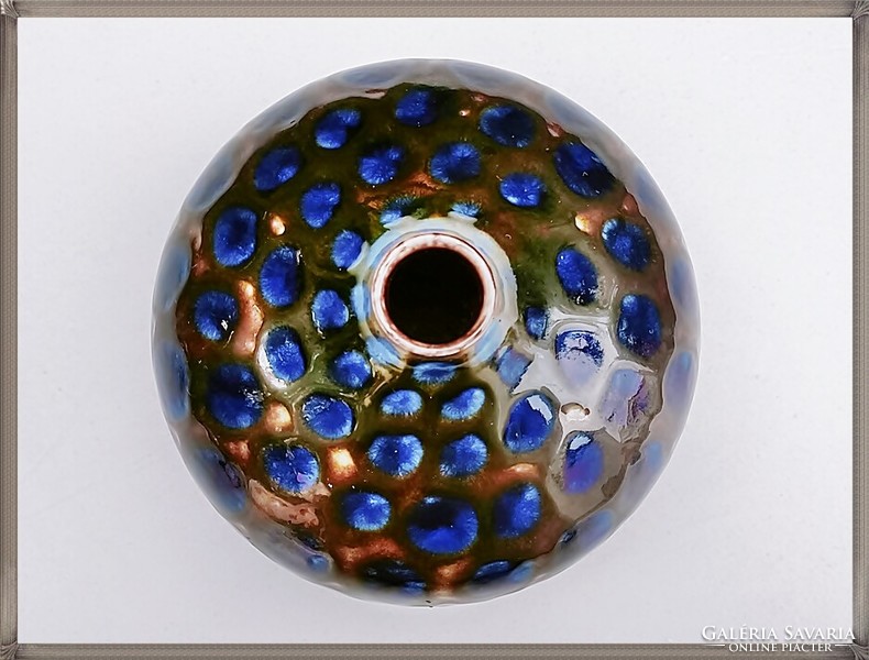 Special handmade ceramic vase by Elfried Balzar-Kopp
