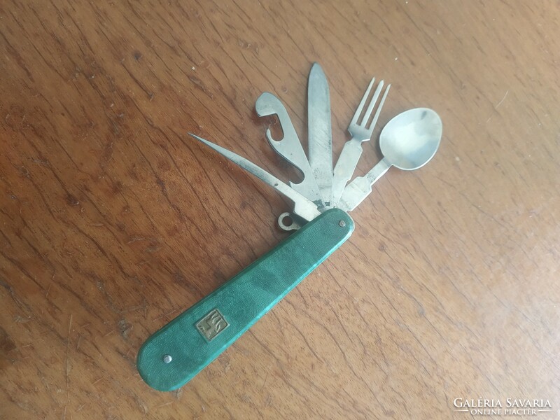 Retro tourist cutlery
