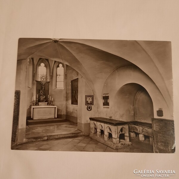 Postcard Passau - Niedenrburg Monastery Parz Chapel Tomb of Queen Gisella of Hungary