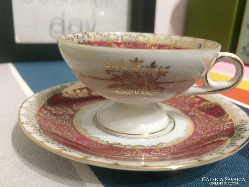 Vintage porcelán csésze,aljjal