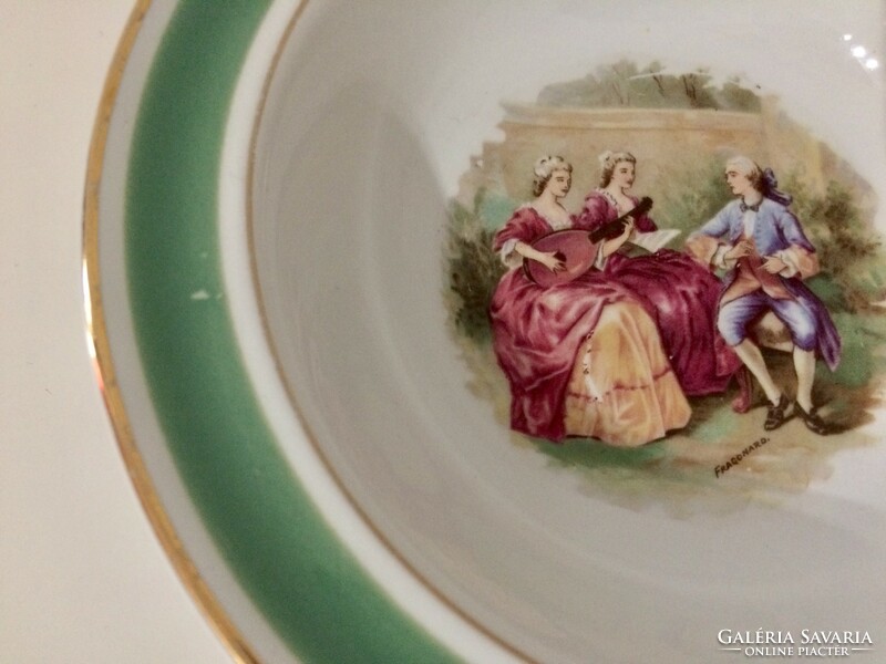 Vintage kisméretű porcelán tányér-Arabia