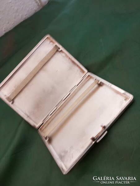 Silver cigarette wallet