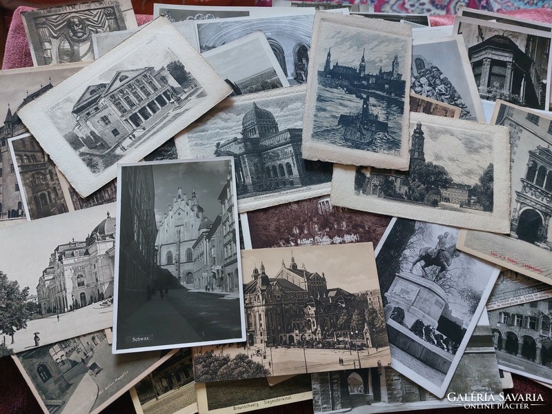Postcards Austria - Germany 1930s-1940s 61 pieces!