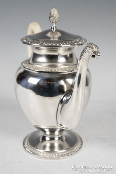 Silver empire style spout / jug