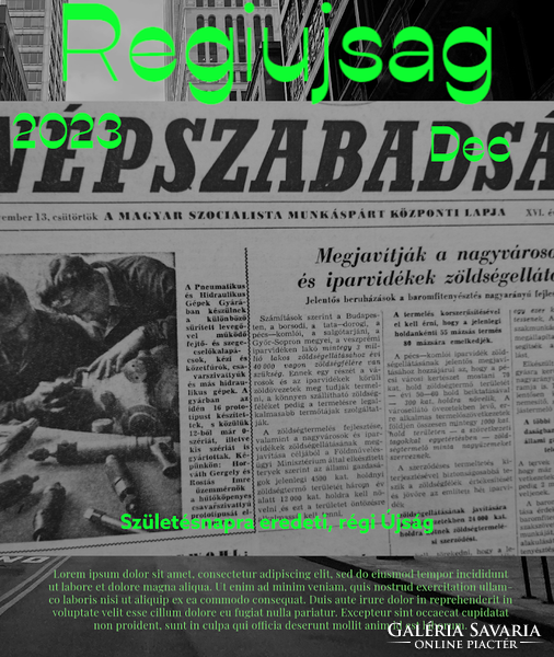 1985 december 10  /  Népszabadság  /  Régi ÚJSÁGOK KÉPREGÉNYEK MAGAZINOK Ssz.:  22966