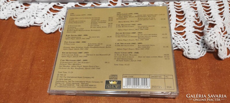 10-es CD Box (5db dupla CD) díszcsomagolásban