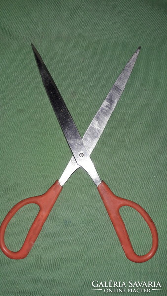 Retro large straight blade tailor's scissors 30 cm, the metal part 20 cm according to the pictures
